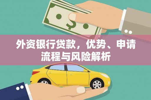 垦利外资银行贷款，优势、申请流程与风险解析