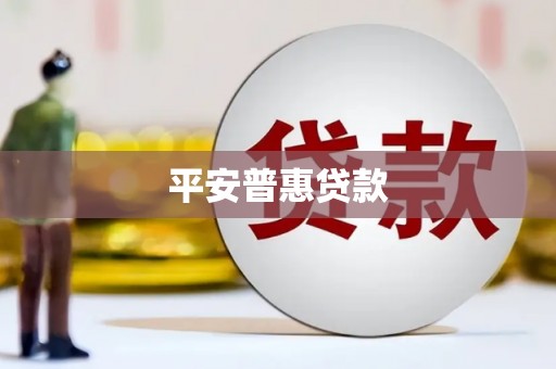 垦利平安普惠贷款