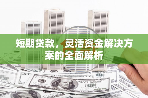 垦利短期贷款，灵活资金解决方案的全面解析