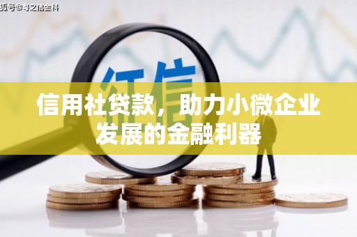 垦利信用社贷款，助力小微企业发展的金融利器