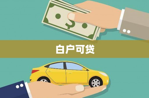 垦利白户可贷