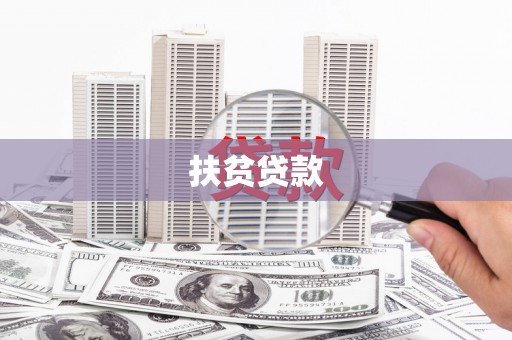 垦利扶贫贷款